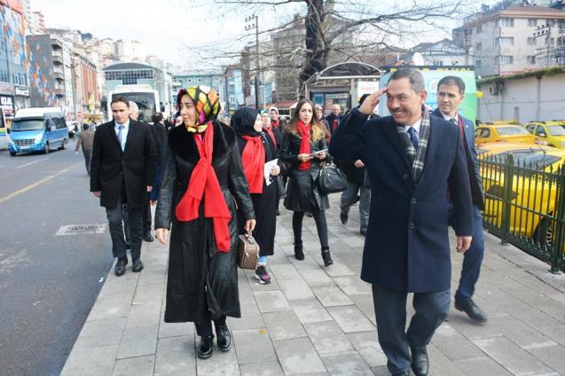 Başkan Üretici Pazarında....