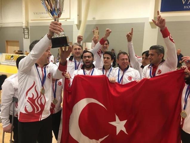 Oturarak Voleybol Avrupa Şampiyonasında...