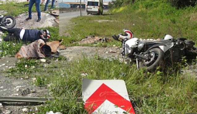 Alkollü girdiği virajı alamadı…