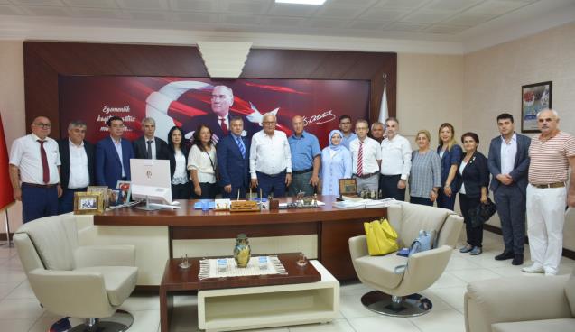 Kent Konseyi’nden Başkan Posbıyık’a ziyaret!..