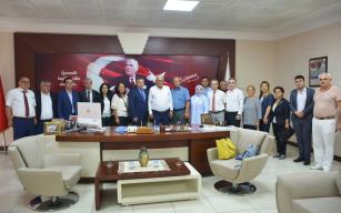 Kent Konseyi’nden Başkan Posbıyık’a ziyaret!..