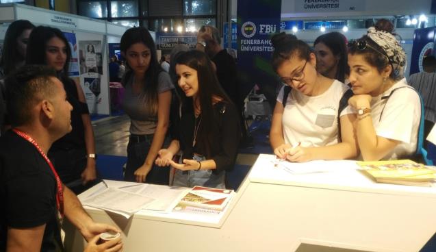 BEÜ üniversite tercih fuarında ilgi odağı oldu