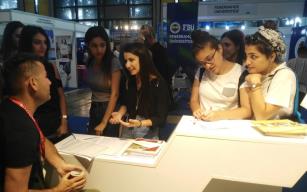 BEÜ üniversite tercih fuarında ilgi odağı oldu