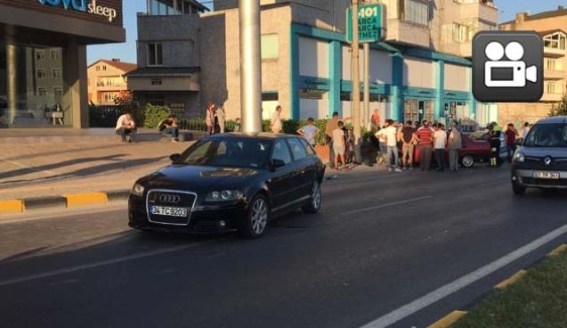 1 araç hurdaya döndü… 2 Yaralı var…