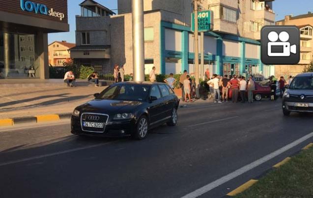 1 araç hurdaya döndü… 2 Yaralı var…