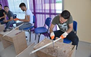 (Özel) "Devrek bastonu" öğrencilerin elinde hayat buluyor