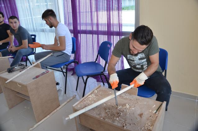 (Özel) "Devrek bastonu" öğrencilerin elinde hayat buluyor