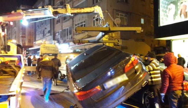 Köpeğe çarpmayayım derken!...