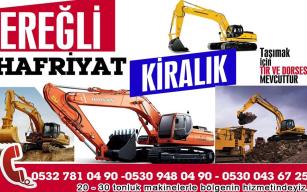 Ereğli Hafriyat Hizmetinizde..