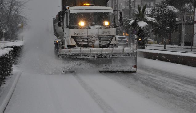 Kdz. Ereğli Belediyesi karla mücadeleye hazır
