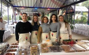 Köy okullarına destek için etkinlik yapıldı