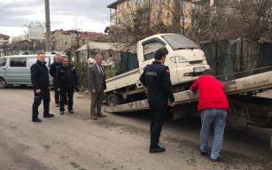 SANAYİ SİTESİ, HURDA ARAÇLARDAN TEMİZLENİYOR