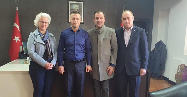 MÜFTÜOĞLU VE EKİBİ ÇELİK'İ ZİYARET ETTİ...