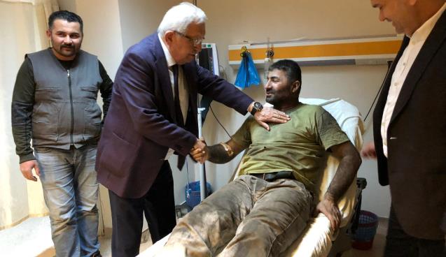 POSBIYIK'TAN GEÇMİŞ OLSUN ZİYARETİ