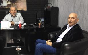 Aydın Güngör Kara Tren'i ziyaret etti.