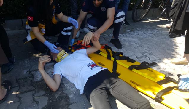 Sürat hastanelik etti..