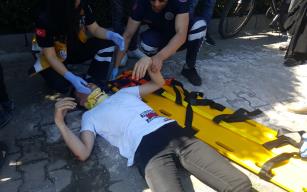 Sürat hastanelik etti..