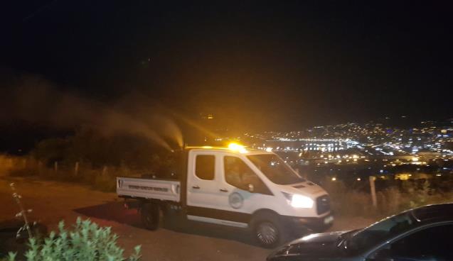 İlaçlama çalışması tüm hızıyla devam ediyor