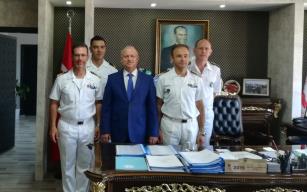 NATO Görev Gemileri Heyetinden Ziyaretler…