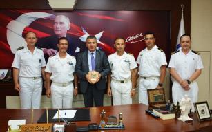 NATO GÖREV GEMİLERİ HEYETİNDEN ZİYARET