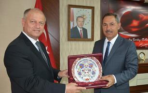 Kaymakamdan Başkan Uysal’a ziyaret…