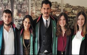 Genç avukatlar göreve geldi...