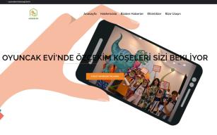 OYUNCAK EVİ WEB SAYFASI YAYINDA