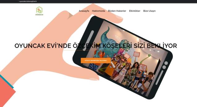 OYUNCAK EVİ WEB SAYFASI YAYINDA