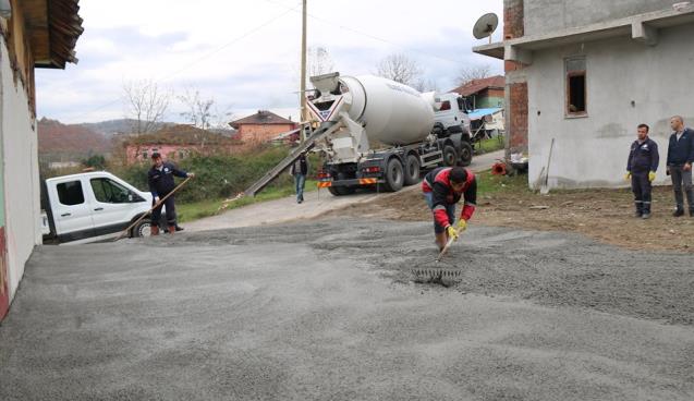 Fen İşleri Müdürlüğü İş Başında