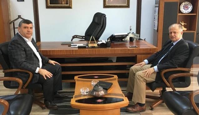 Çorumluoğlu’ndan Ercan’a ziyaret…