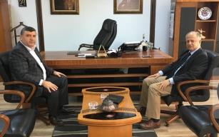 Çorumluoğlu’ndan Ercan’a ziyaret…