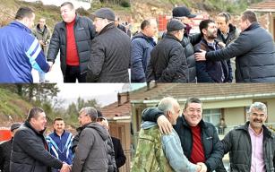 Başkan Tekin’e sevgi seli…