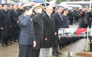 Recep Kahya için saygı duruşunda bulunuldu...