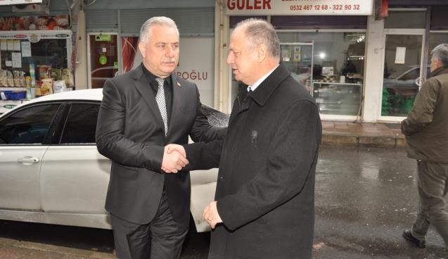 Çorumluoğlu’ndan MHP’ ye ziyaret…