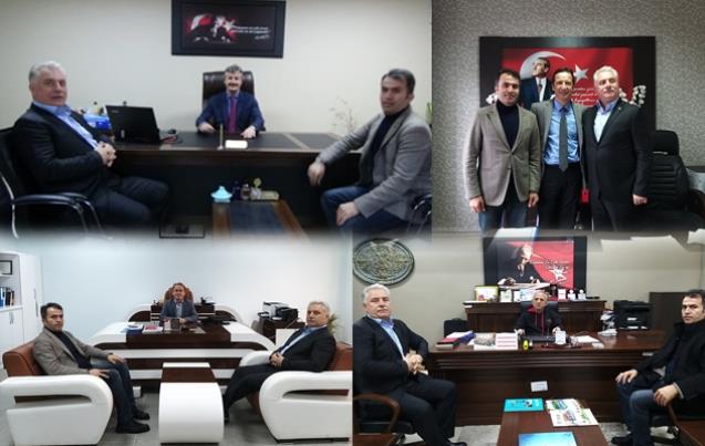 Okulları ziyaret ettiler…