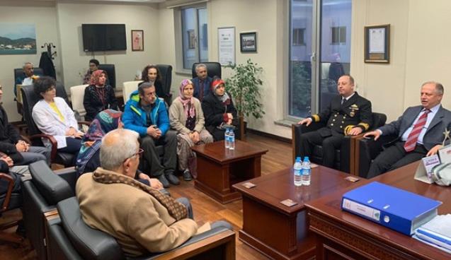 Gazimize 'Geçmiş Olsun!' ziyareti