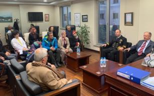 Gazimize 'Geçmiş Olsun!' ziyareti