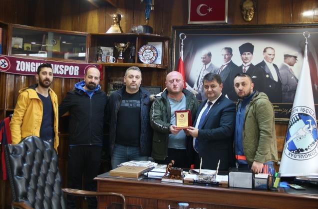 Taraftarlardan Teşekkür Plaketi!