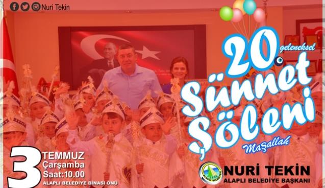 'Sünnet Şöleni' Başlıyor!..