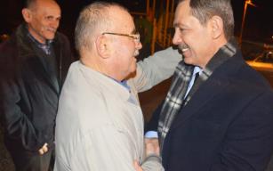 Başkan Uysal, dağlar mahallesinde…