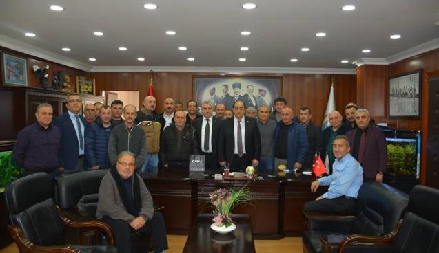 Belediye çalışanlarından Demirtaş’a teşekkür…