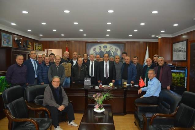 Belediye çalışanlarından Demirtaş’a teşekkür…