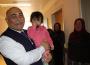 HASTALARI ZİYARET ETTİ