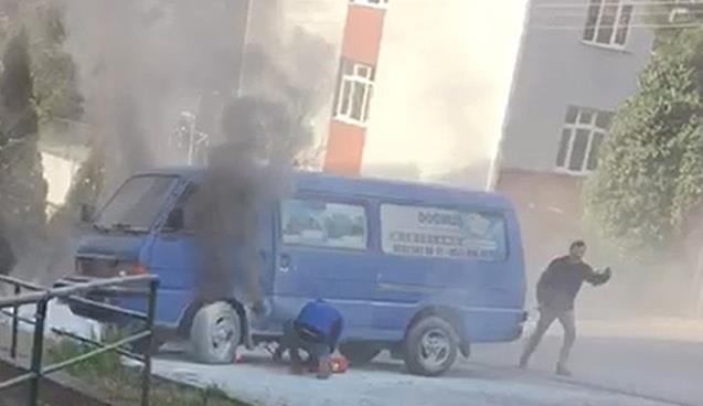 10 dakika önce park etmiş!..