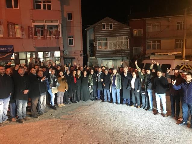 Belenliler MHP heyetini bağrına bastı…