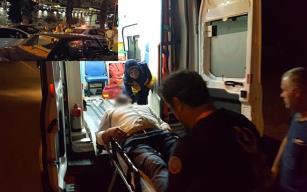 Sürücü cezayı yedi, sızan arkadaşı hastanelik oldu…