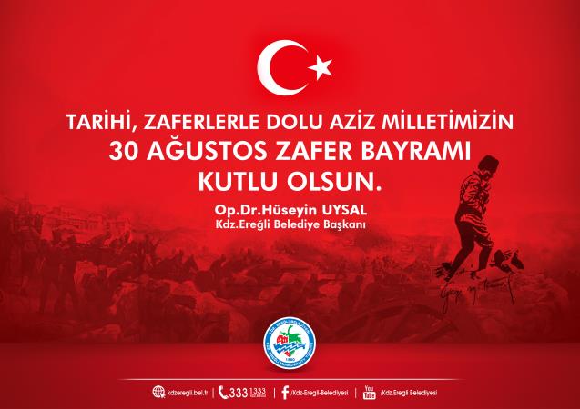 UYSAL 30 AĞUSTOSU KUTLADI