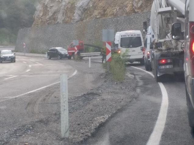 Ankara yolunda kaza