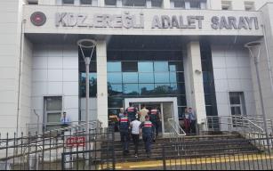 Fındık hırsızları adliyeye sevk edildi