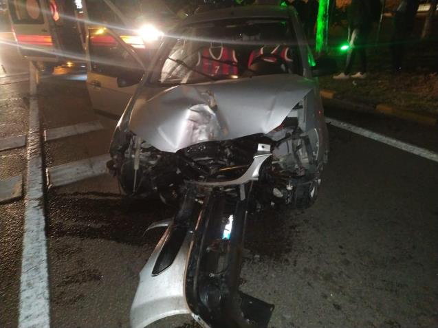 Karabük'te trafik kazası: 2 yaralı